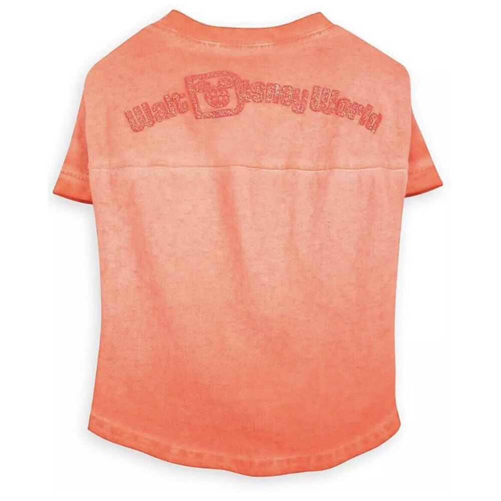 Disney Tails Walt Disney World Coral Spirit Jersey For Dogs Size Large New